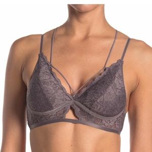 Wishlist midnight lace bralette